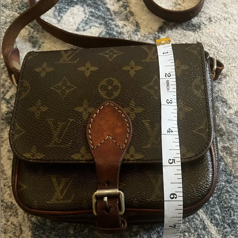 LOUIS VUITTON Vintage 1988 Monogram Canvas Cartouchiere PM Bag RARE 🔥 - Picture 4 of 7
